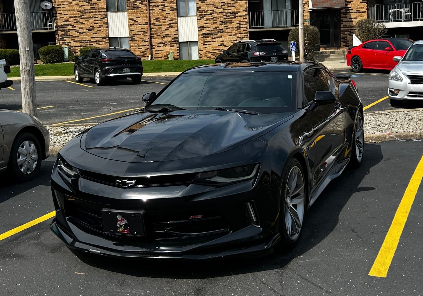 Customer photo review of 6th Gen Camaro ZL1 Conversion Side Skirts