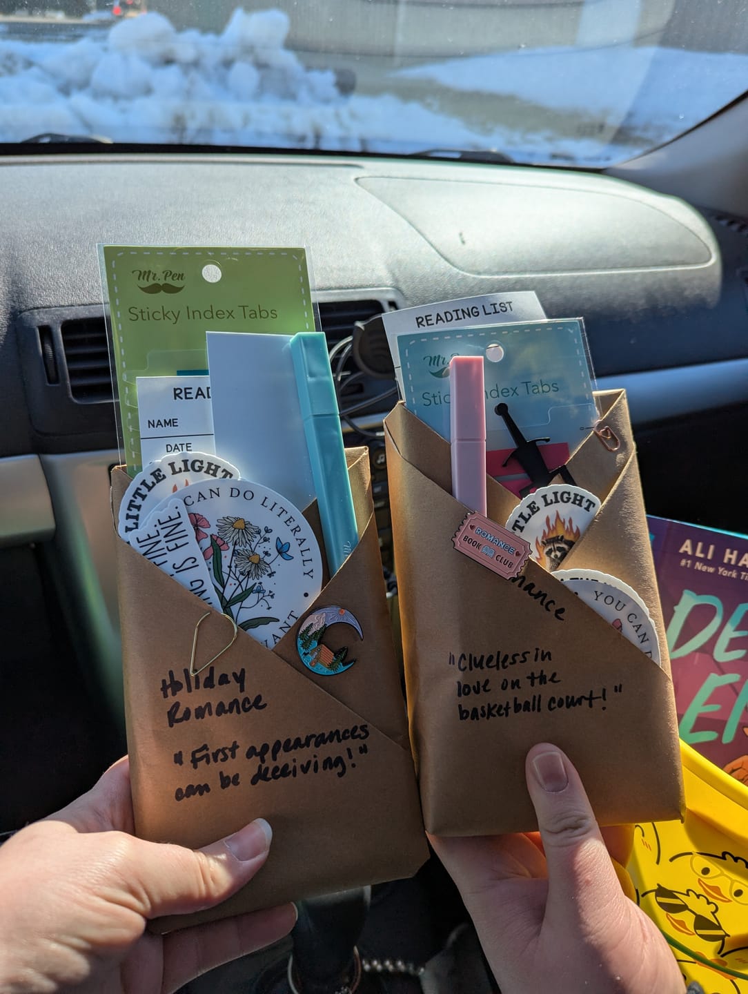 Customer photo review of Blind Date with a Book – Preloved & Well-Loved Edition