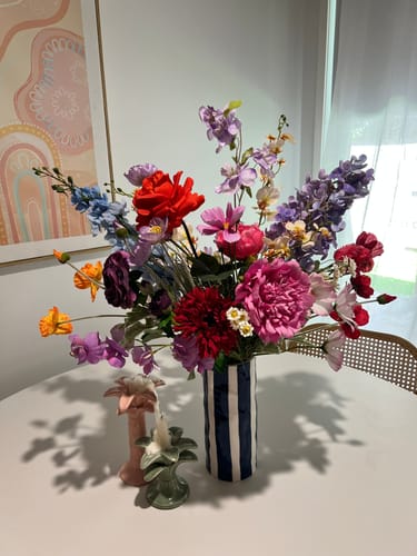 Customer photo review of Bright Silk Flowers
