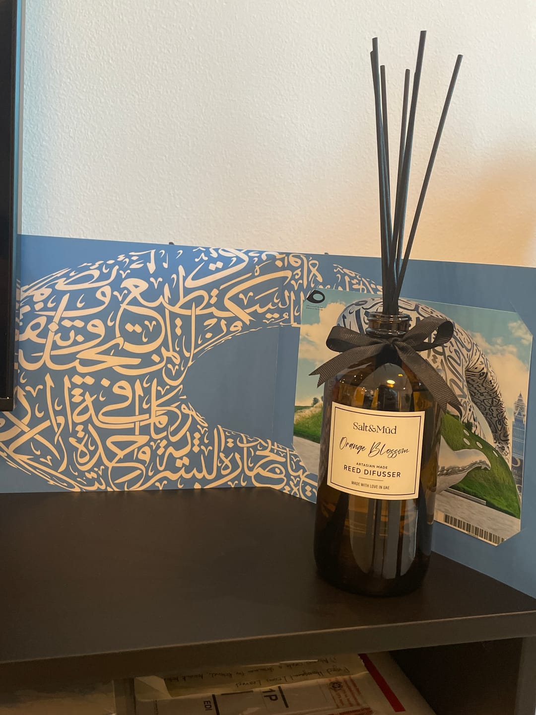 Customer photo review of Orange Blossom Reed Diffuser