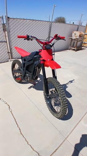 Customer photo review of Fat Boy Front Fender | Surron LBX | Talaria Sting MX3 / MX4