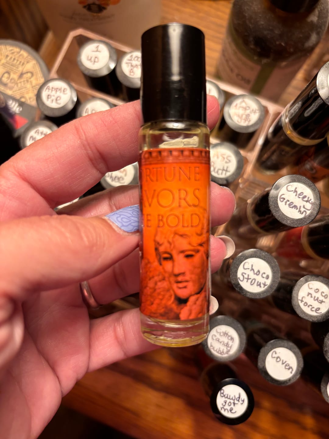 Customer photo review of Fortune Favors The Bold