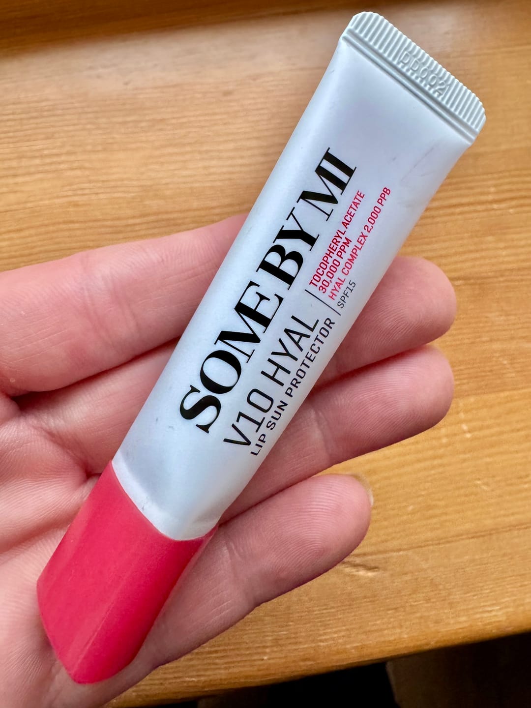 Customer photo review of Saules aizsargbalzams lūpām Some By Mi V10 Hyal Lip Sun Protector SPF15