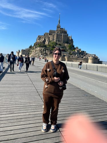 Customer photo review of STICKY ZOO® BEAR SWEATER