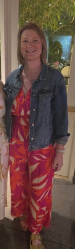 Customer photo review of Tropicana Tall Jumpsuit