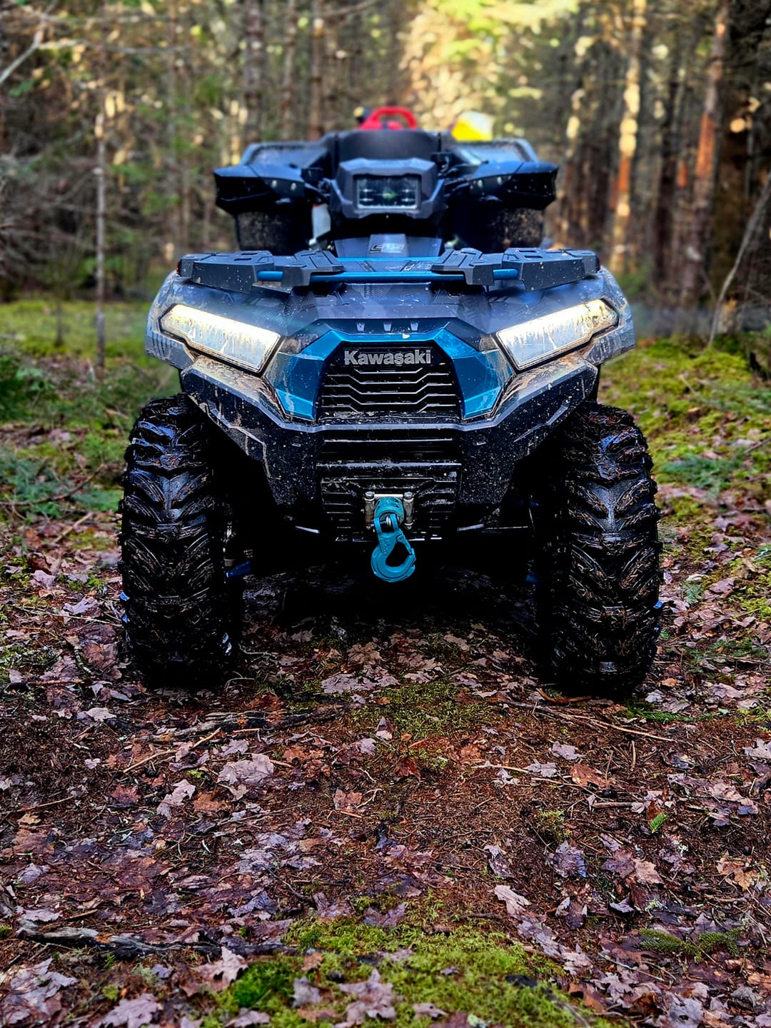 Customer photo review of Kawasaki Wheel Spacers - Select Model (Sold in Pairs)