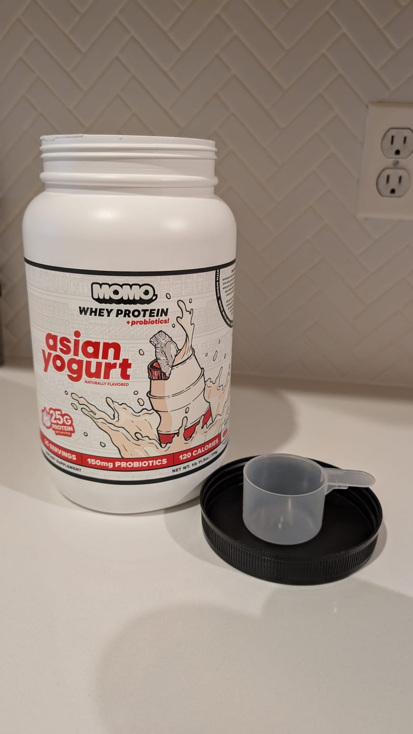 Customer photo review of MOMO® Whey | Asian Yogurt