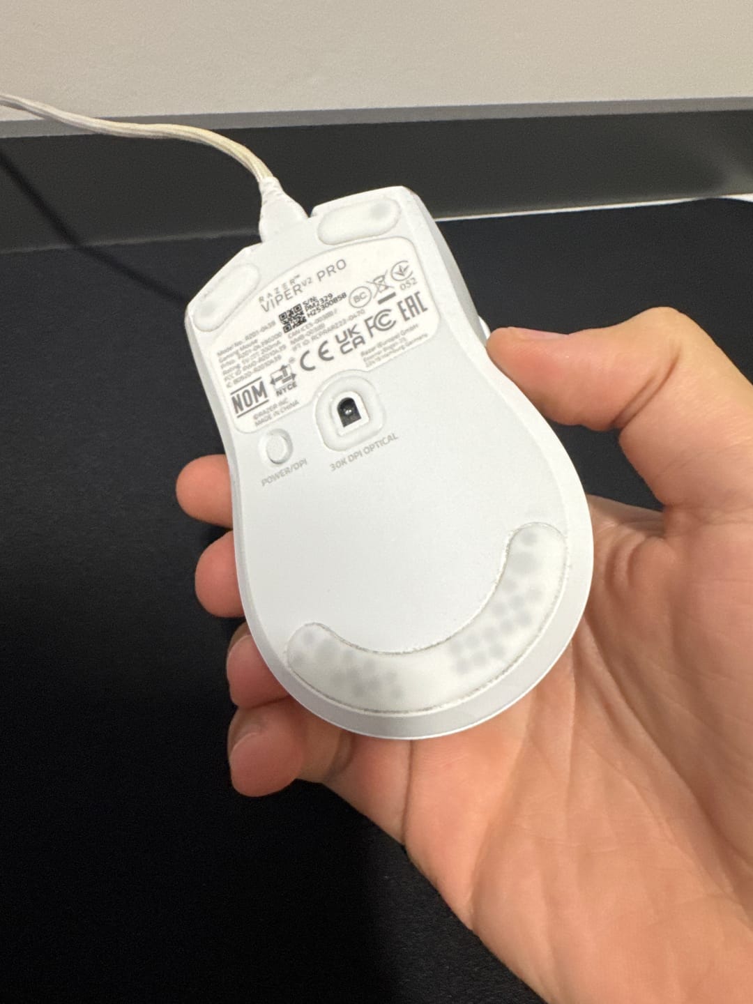 Customer photo review of Razer Viper V2 Pro için Hoverpad V3 Mouse Skate