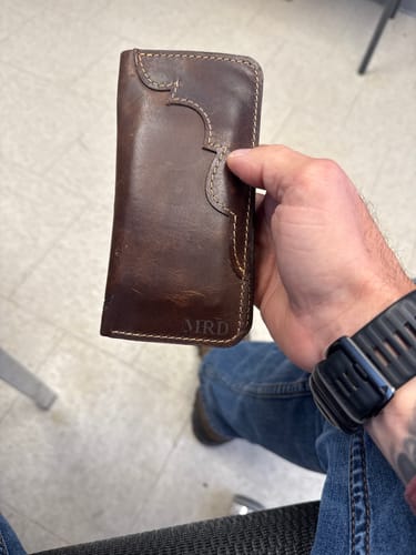 Customer photo review of Western Long Wallet