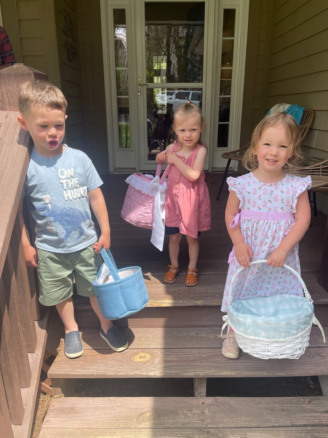 Customer photo review of Bunnies & Carrots Pink Avery Dress