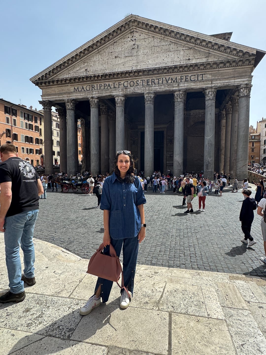 Customer photo review of DOLLA CO-ORD SET IN DARK DENIM