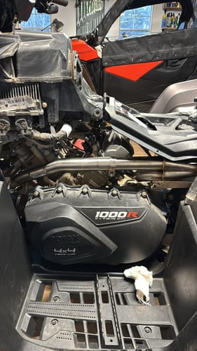 Customer photo review of Can-Am Outlander G2 and Renegade Headers