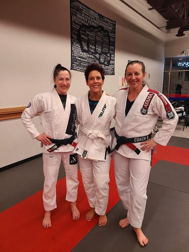 Customer photo review of Core White Brazilian Jiu Jitsu Womens BJJ Gi