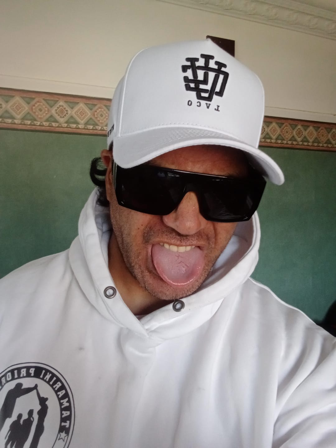 Customer photo review of LVCO "White" A-Frame Snapback