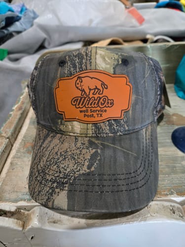 Customer photo review of Custom Leather Patches only