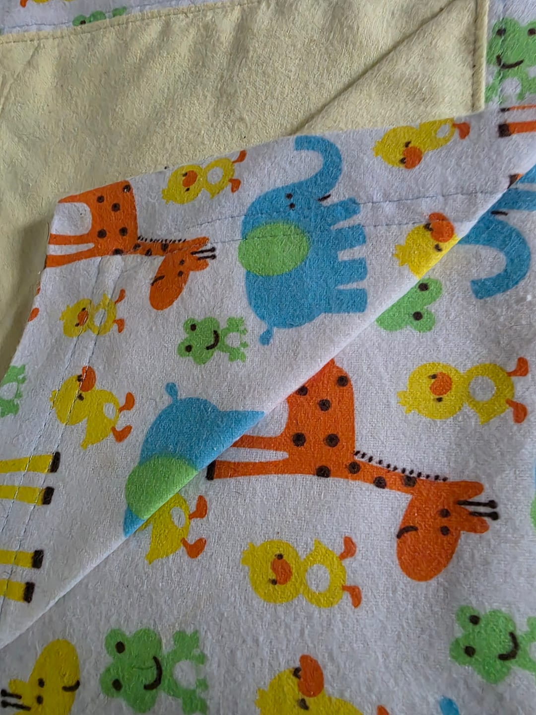 Customer photo review of Plain Brushed Cotton Fabric