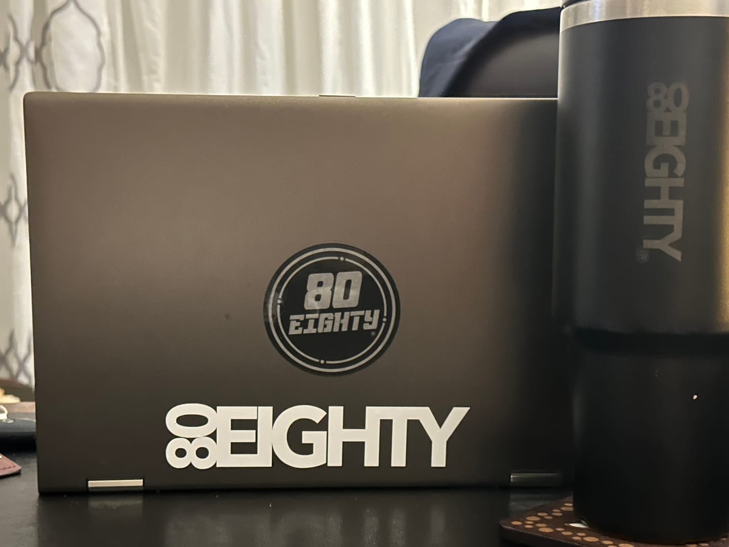 Customer photo review of 80Eighty® Black Tumbler