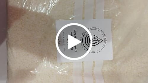 Customer video review of Cera de Soja para Velas en Vaso (BPF)