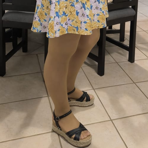 Customer photo review of PLAY - FREE HUGGING SEAMLESS TIGHTS  - GLOSS