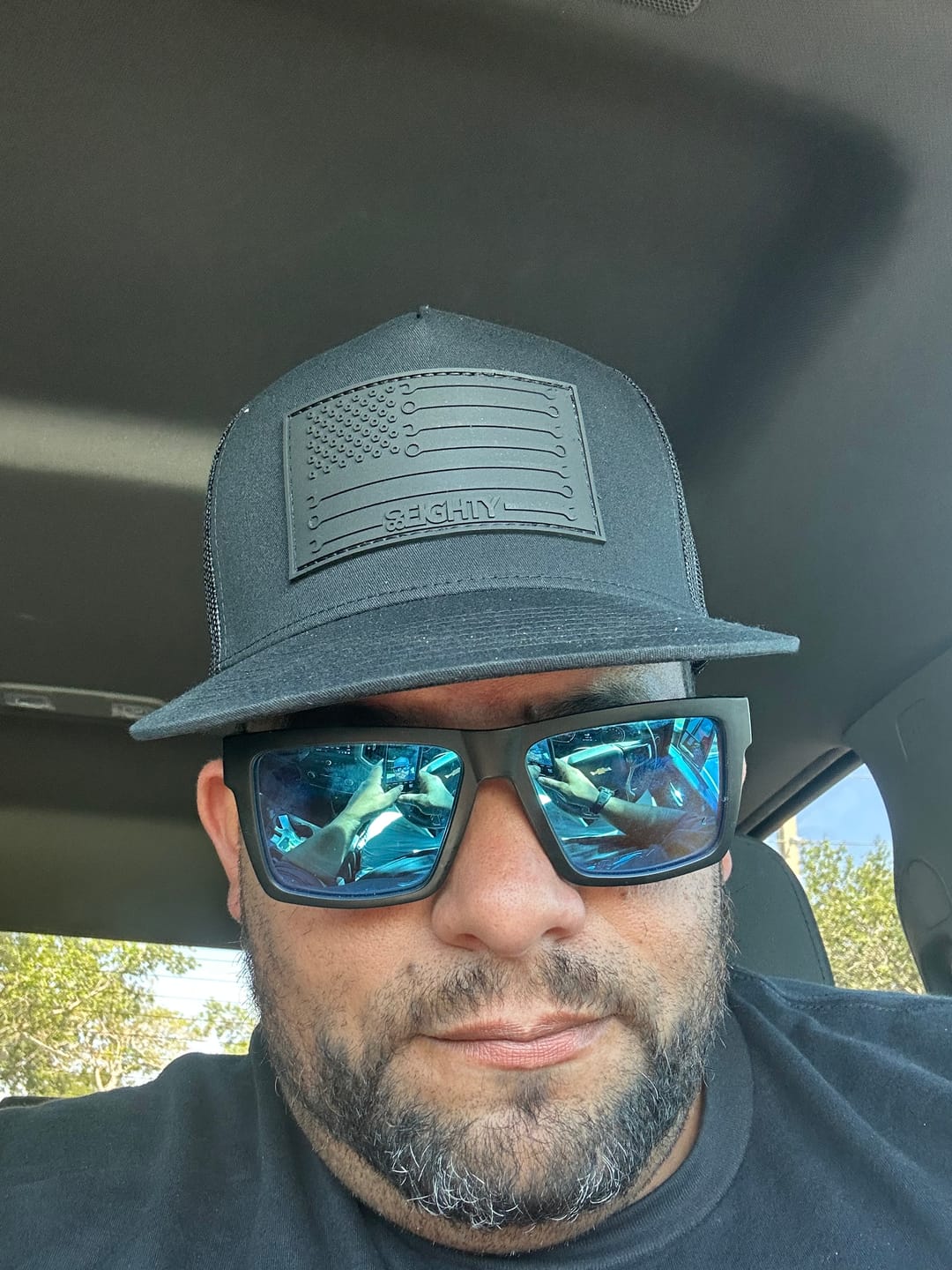 Customer photo review of 80Eighty® Onyx WrenchFlag Hat