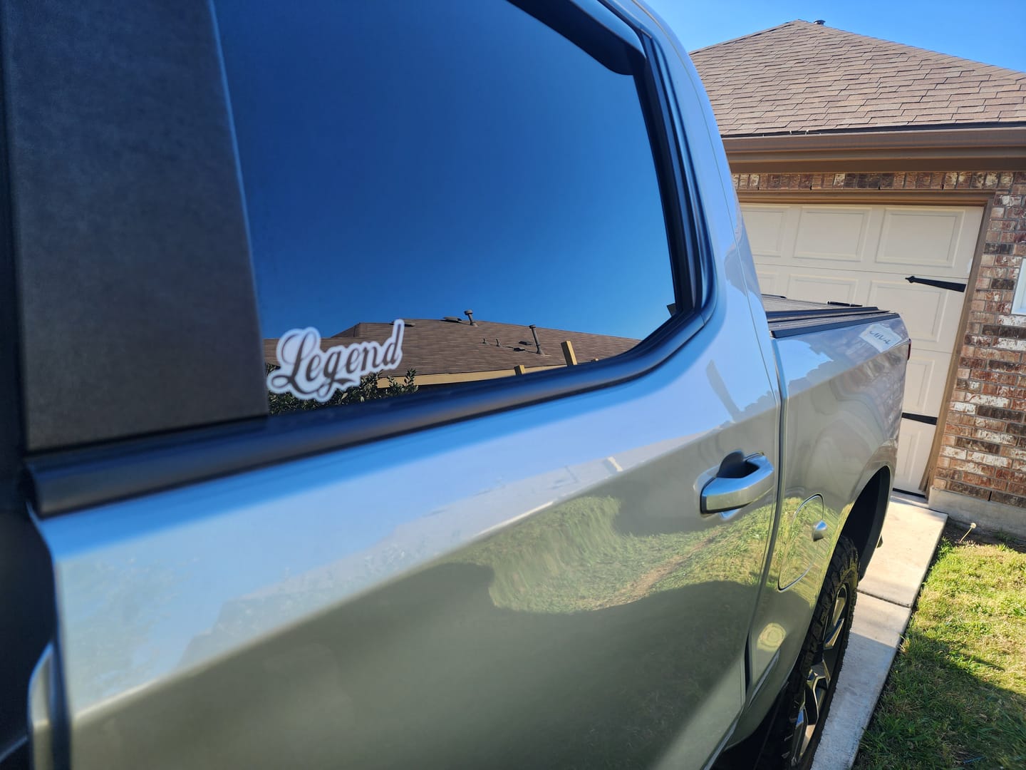 Customer photo review of Legend Decal