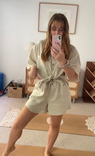 Customer photo review of Anaya Hemp Shirt