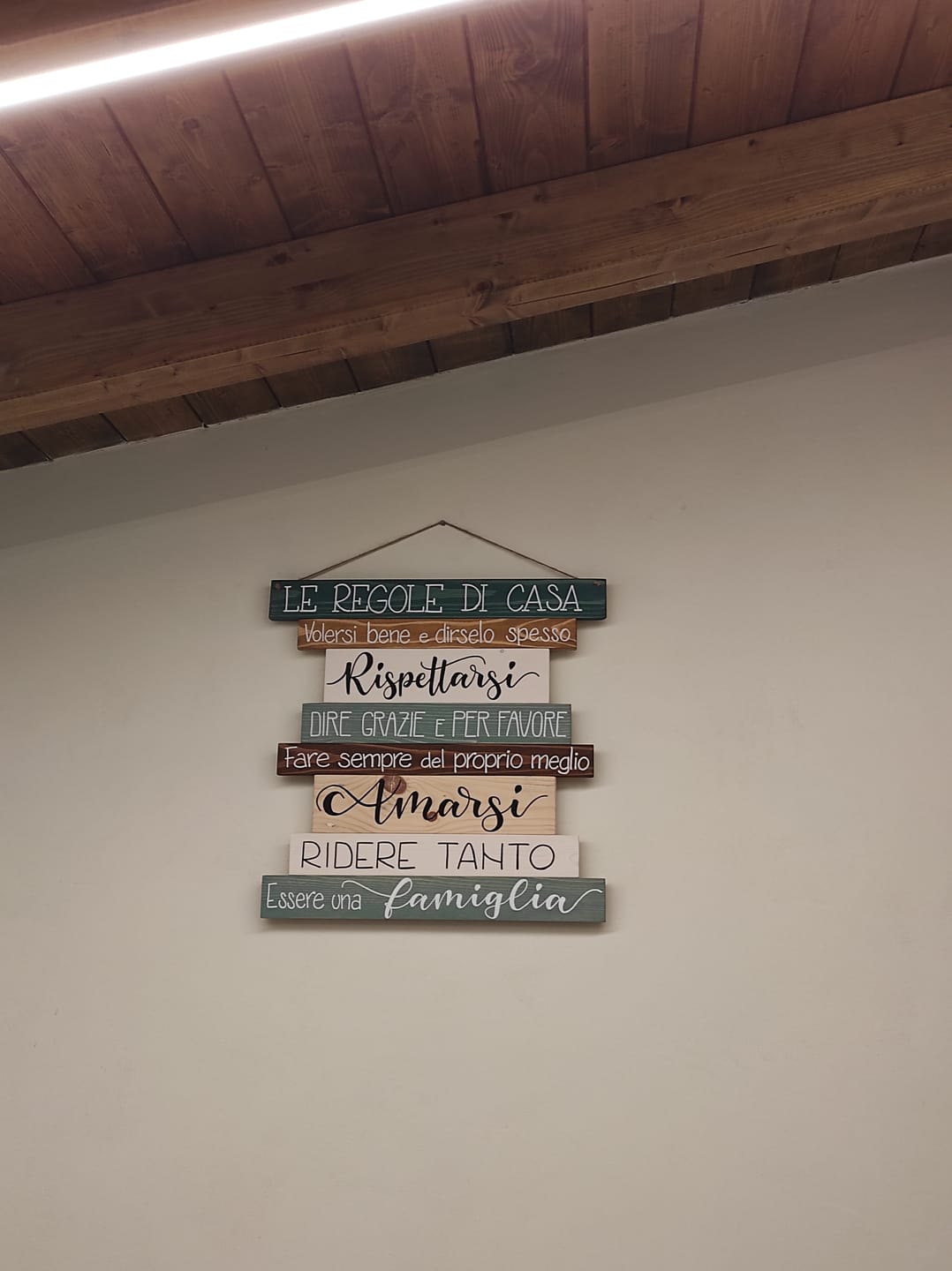 Customer photo review of Regole di Casa - Noce Petrolio