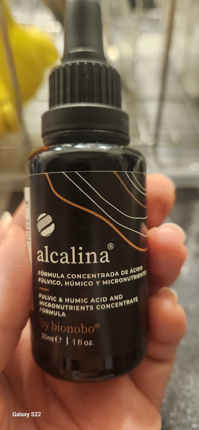 Customer photo review of alcalina® biominerales de ácido fúlvico