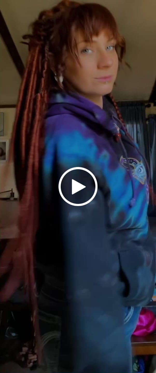 Customer video review of DARK RED