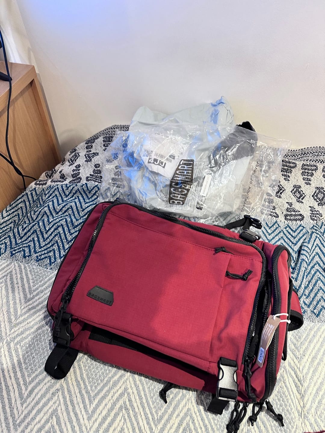 Customer photo review of Blast 38L Travel Backpack