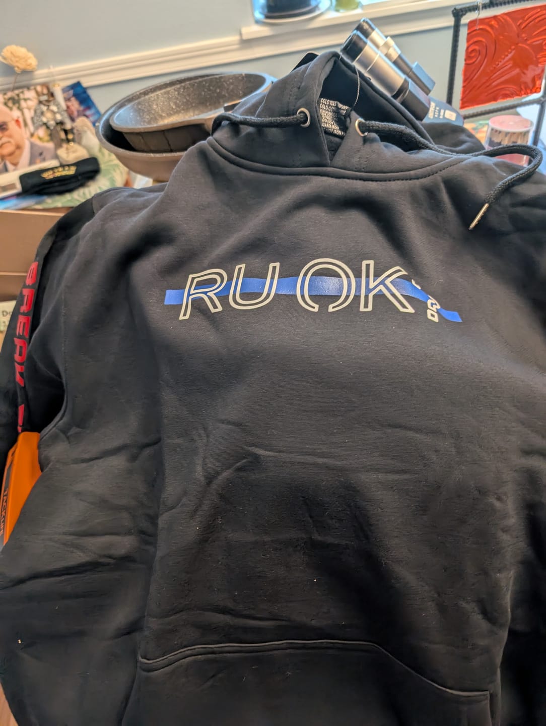 Customer photo review of Stigma-Breaking Hoodie
