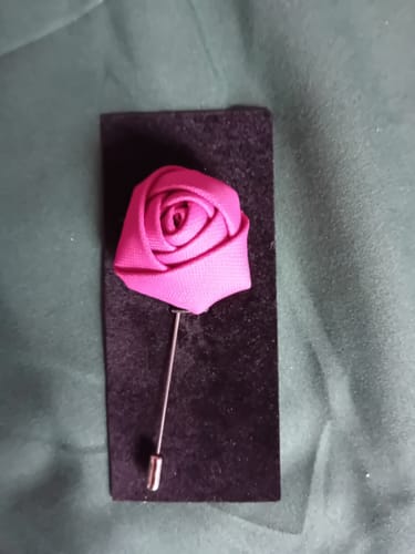 Customer photo review of Fabric Paint -- Raspberry