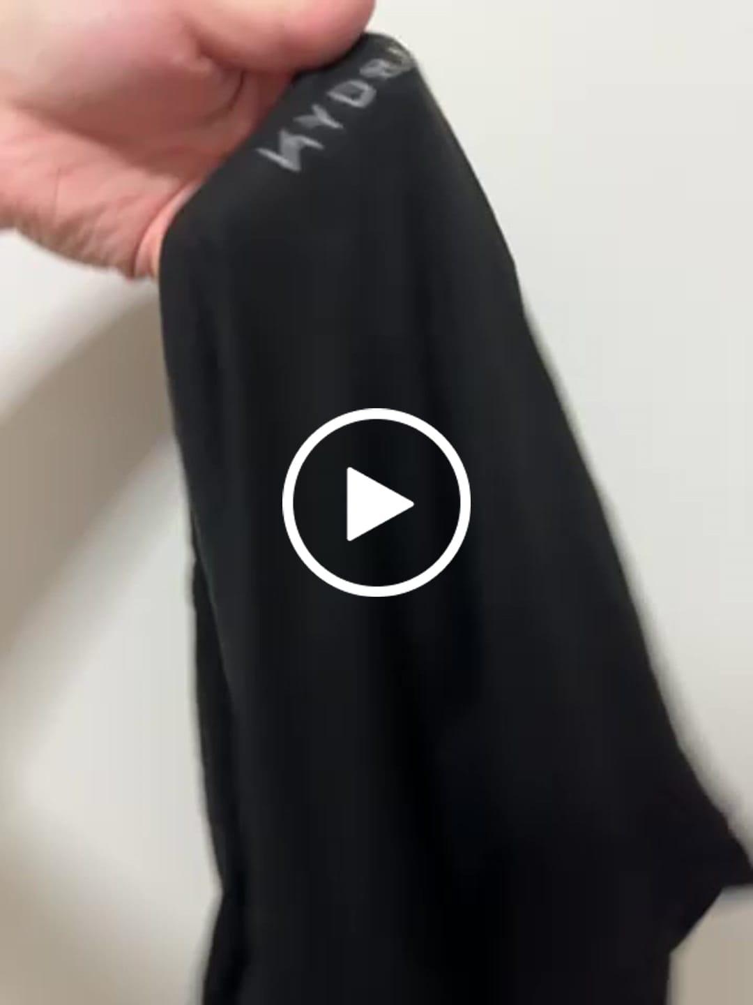 Customer video review of Cross Back Tee
