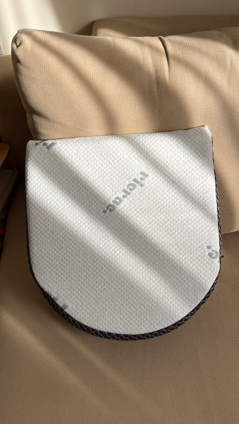 Customer photo review of Lower Back and Pregnancy Memory Foam Pillow -  Reban