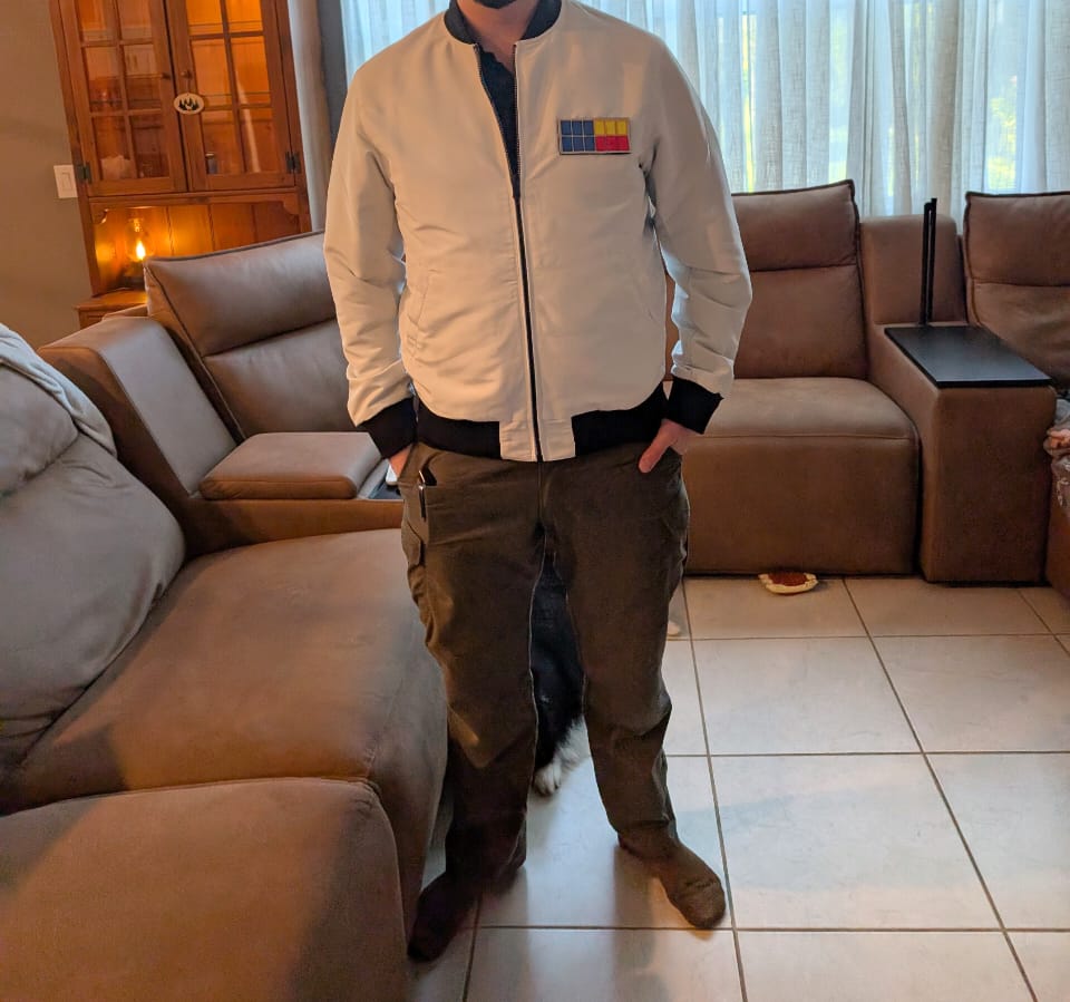 Customer photo review of Star Wars™ "Thrawn" – Reversible Bomber Jacket