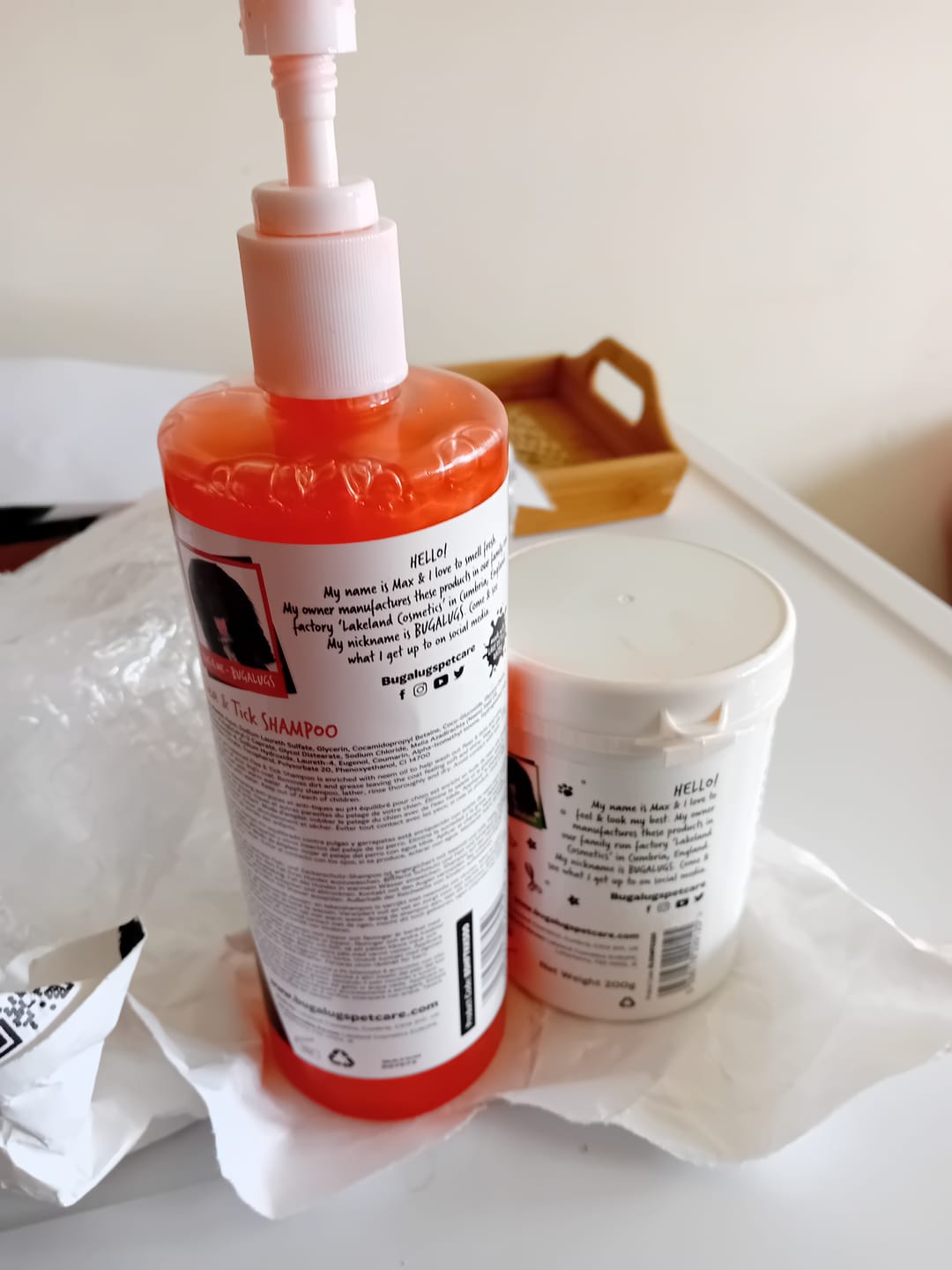 Customer photo review of Hand-harvested Irish Seaweed Plaque Remover for Dogs & Cats (200g)
