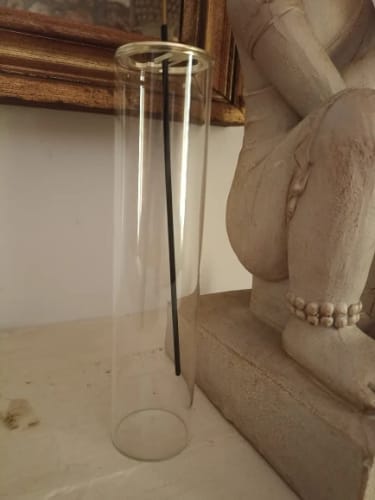 Customer photo review of Glass Incense Burner with Ash Catcher - Mindfullness