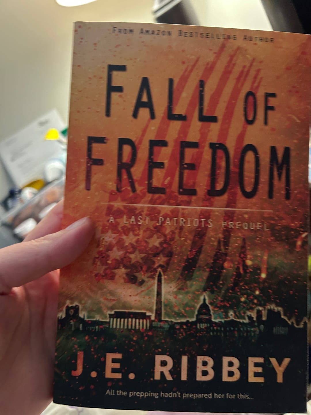 Customer photo review of Fall of Freedom: A Last Patriots Prequel (Paperback)