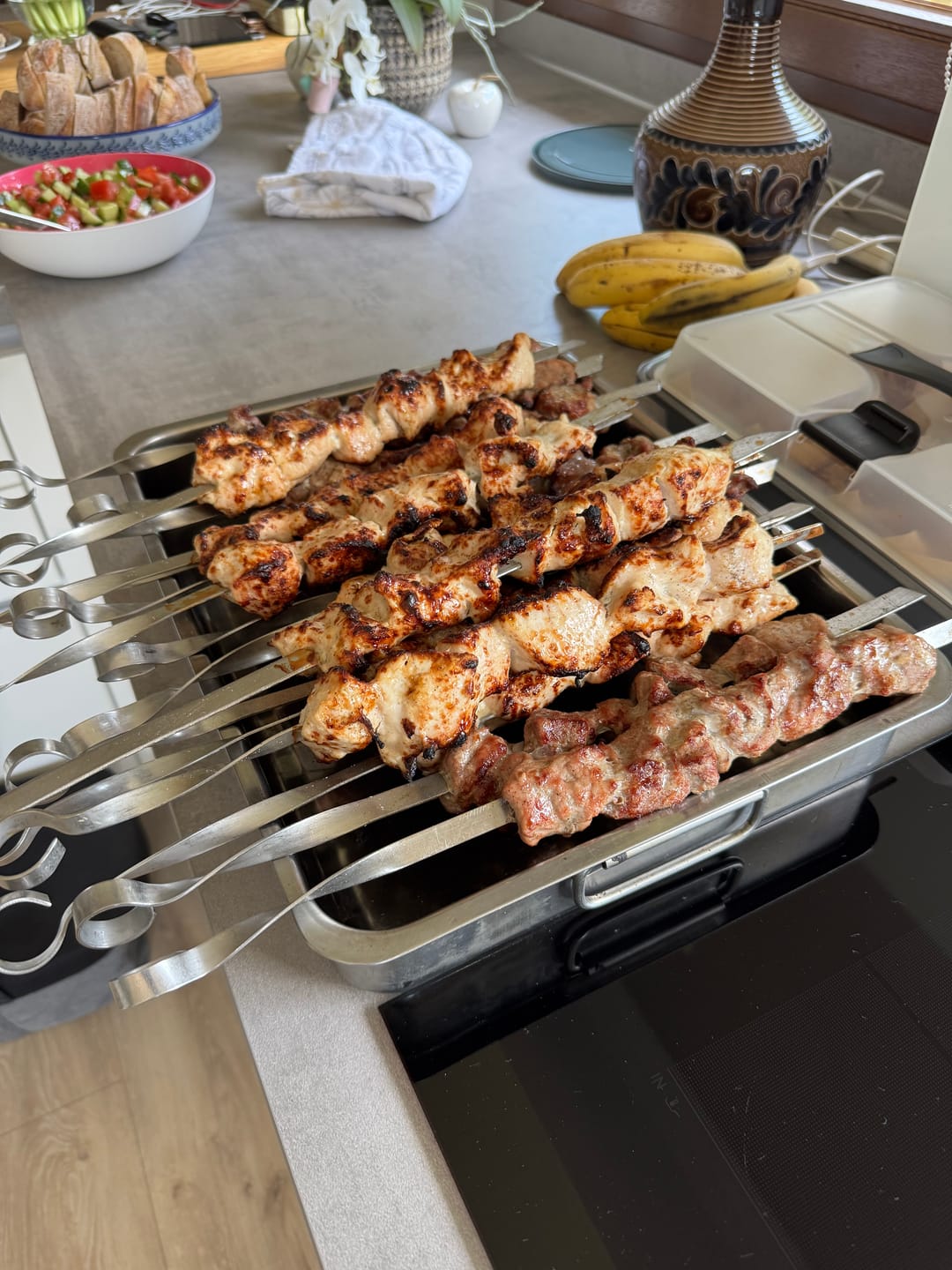 Customer photo review of Lamm-Schaschlik-Original – zart mariniert aus der Lammkeule | mySchaschlik