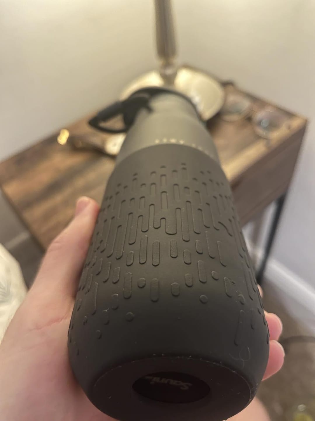 Customer photo review of Sauni Insulated Sauna Water Bottle - Stainless Steel, 500 mL (17.6 OZ) - Black