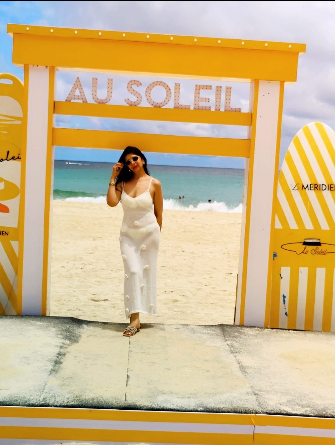 Customer photo review of Abisca Crochet Holiday Coord - Resortwear