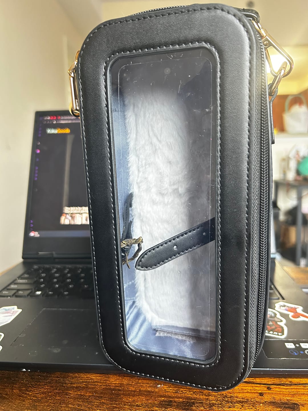Customer photo review of JIDONGSHUNXI Walk The Doll Bag