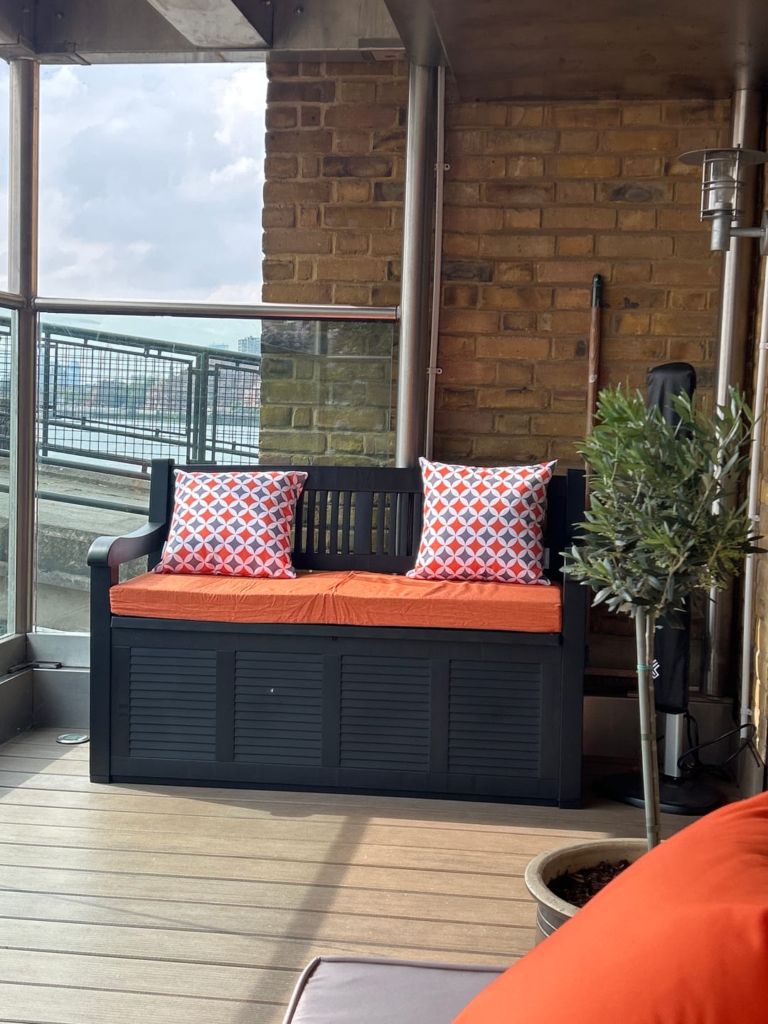 Customer photo review of Outdoor Garden Waterproof Cushion - Bahia