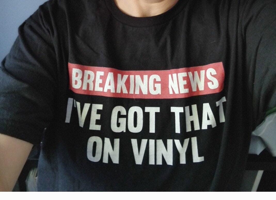 Customer photo review of Breaking News T-Shirt