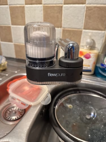 Customer photo review of FlowPure Tap Water Filter