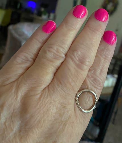 Customer photo review of G722 Paramour Pink Crème Gel Polish