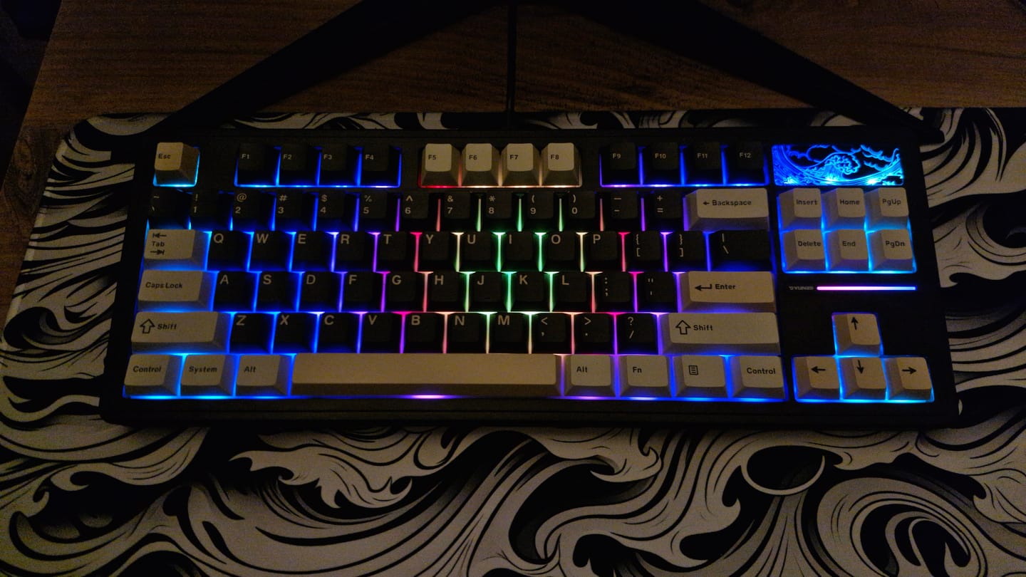 Customer photo review of YUNZII YZ87 Mekanik Klavye