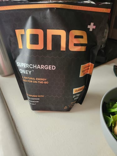 Customer photo review of (20-Pack) SuperCharged Honey - 100mg Caffeine