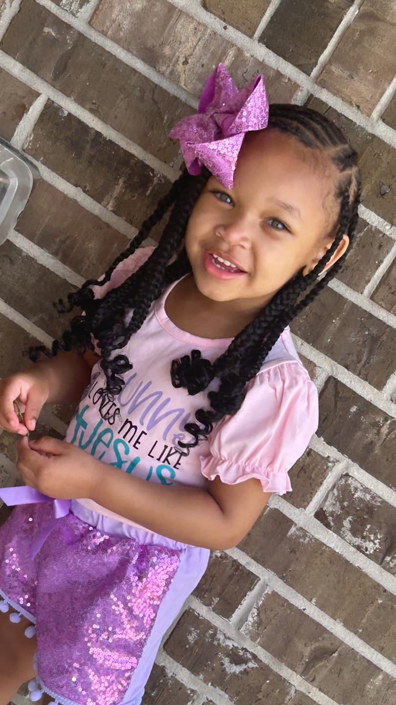 Customer photo review of No Bunny Loves Like Jesus Short Outfit