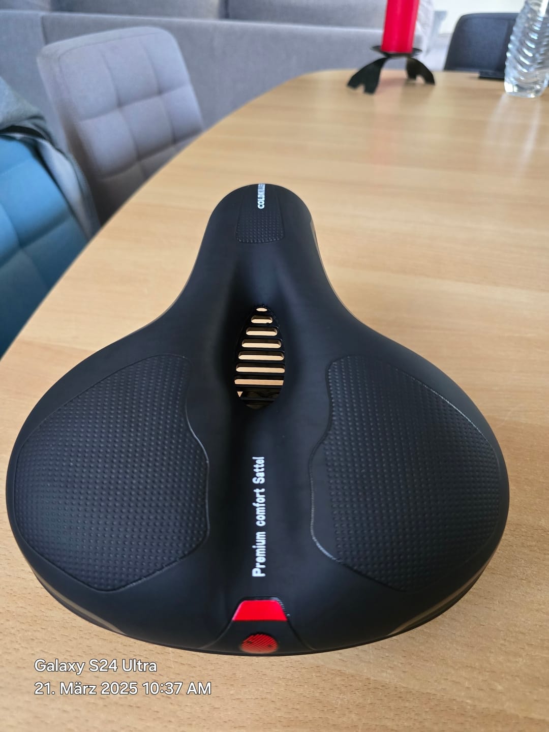 Customer photo review of Premium Comfort Sattel
